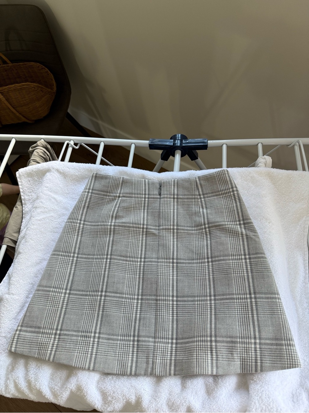Aritzia Wilfred Checkered Print Mini Skirt - Picture 2 of 4